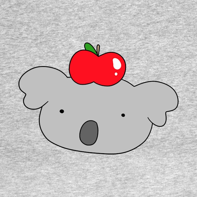 Apple Koala Face by saradaboru